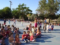 todas las clases al patio