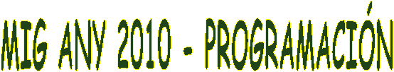 MIG ANY 2010 - PROGRAMACIN
